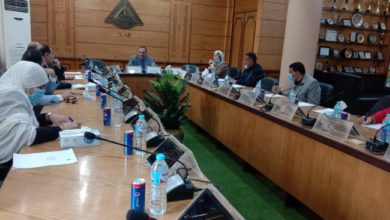 صورة مجلس شئون التعليم بجامعة بنها يناقش استعدادات الكليات لامتحانات الترم الاول