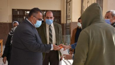 صورة جولة تفقدية لنائب رئيس جامعة عين شمس للجان امتحانات كلية العلوم