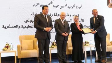 صورة وزير التعليم العالي يشهد افتتاح فعاليات ملتقى جودة التعليم