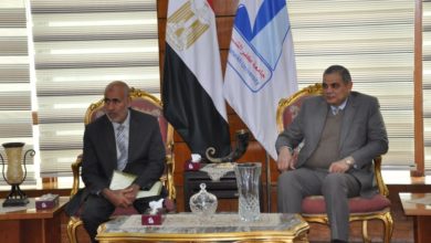 صورة فريق “تطوير ودعم الفاعلية التعليمية” يزور جامعة كفر الشيخ