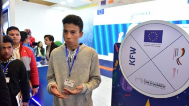 صورة برنامج التعليم المتعدد يستقبل طلاب مدرسة التأهيل المهني بالشرقية على هامش معرض القاهرة للتعليم