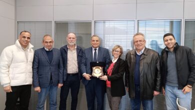 صورة رئيس جامعة كفر الشيخ في زيارة لجامعة بوليتكنيكا بمدينة فالنسيا الاسبانية