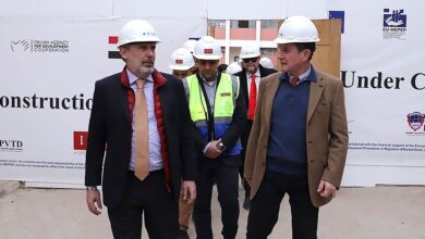 صورة السفير الإيطالي بالقاهرة يتابع مشروع برنامج التعليم المتعدد بمركز التدريب الفني بالعاشر من رمضان