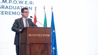 صورة تخريج 245 مدربًا ومعلمًا في حفل برنامج التعليم المتعدد لتعزيز العمالة بمصر