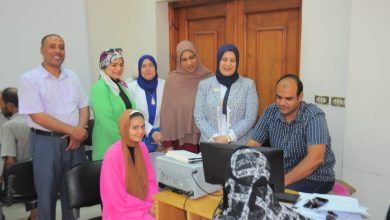 صورة كلية التربية النوعية بجامعة كفر الشيخ تفتح معامل الحاسب الآلى لاستقبال طلبة المرحلة الأولى