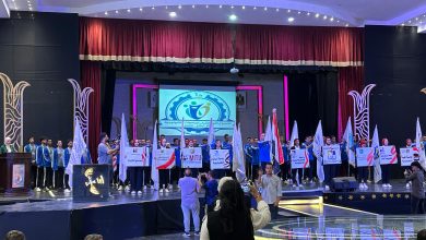 صورة حوار مفتوح بين رؤساء الجامعات والطلاب في مستهل أسبوع شباب الجامعات التكنولوجية