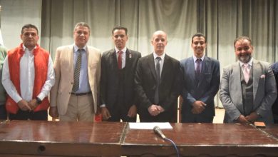 صورة احمد شعبان رئيسًا ومحمد فارس نائبًا لاتحاد طلاب جامعة بني سويف